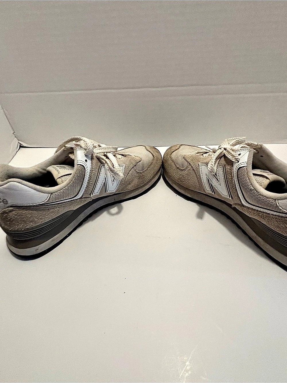 New Balance 574 Sneakers Beige & White US 7 B